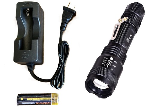 Led tactical flashlight - led,